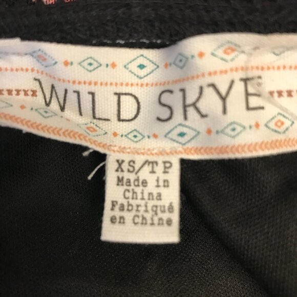 Wild Sky maxi dress women XS black/pink floral baby doll Y2K whimsigoth lace - Picture 9 of 11